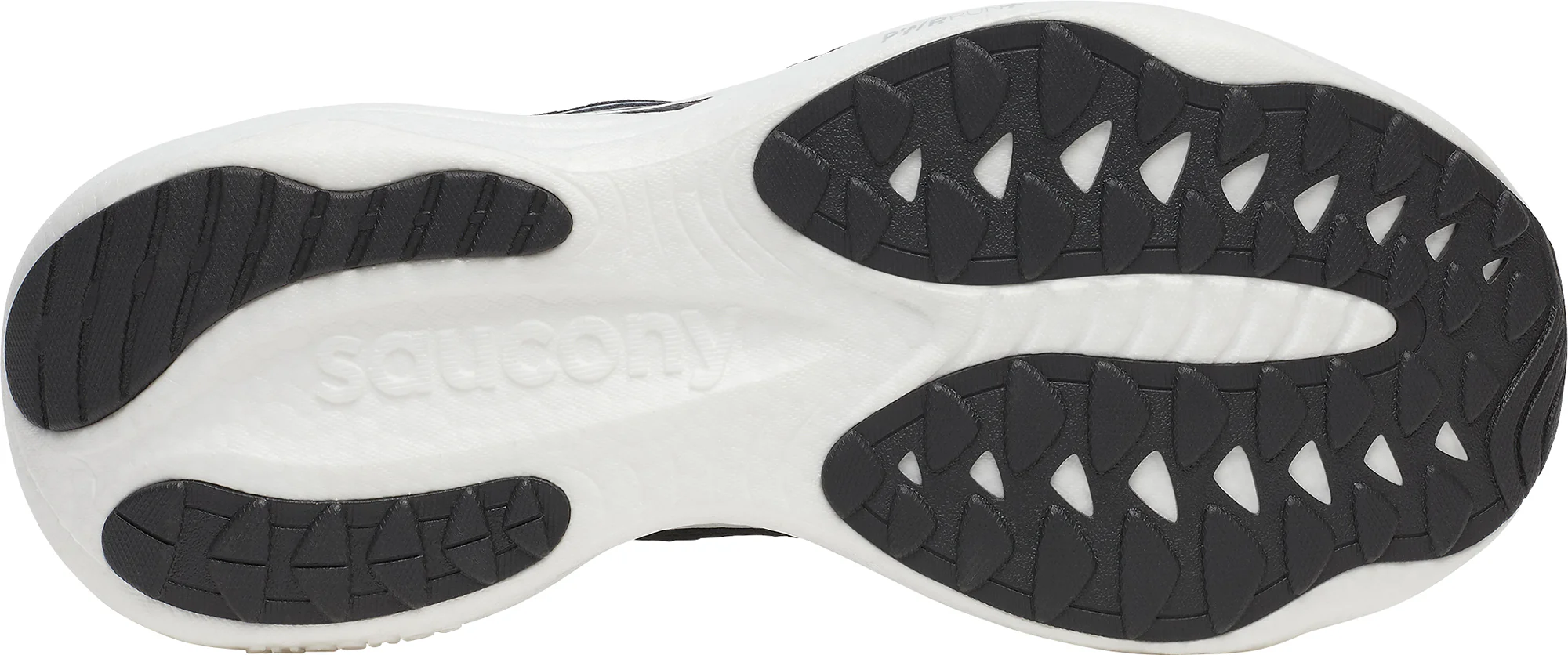 Saucony Ride 19 Mens Running Shoes - Black - Image 2