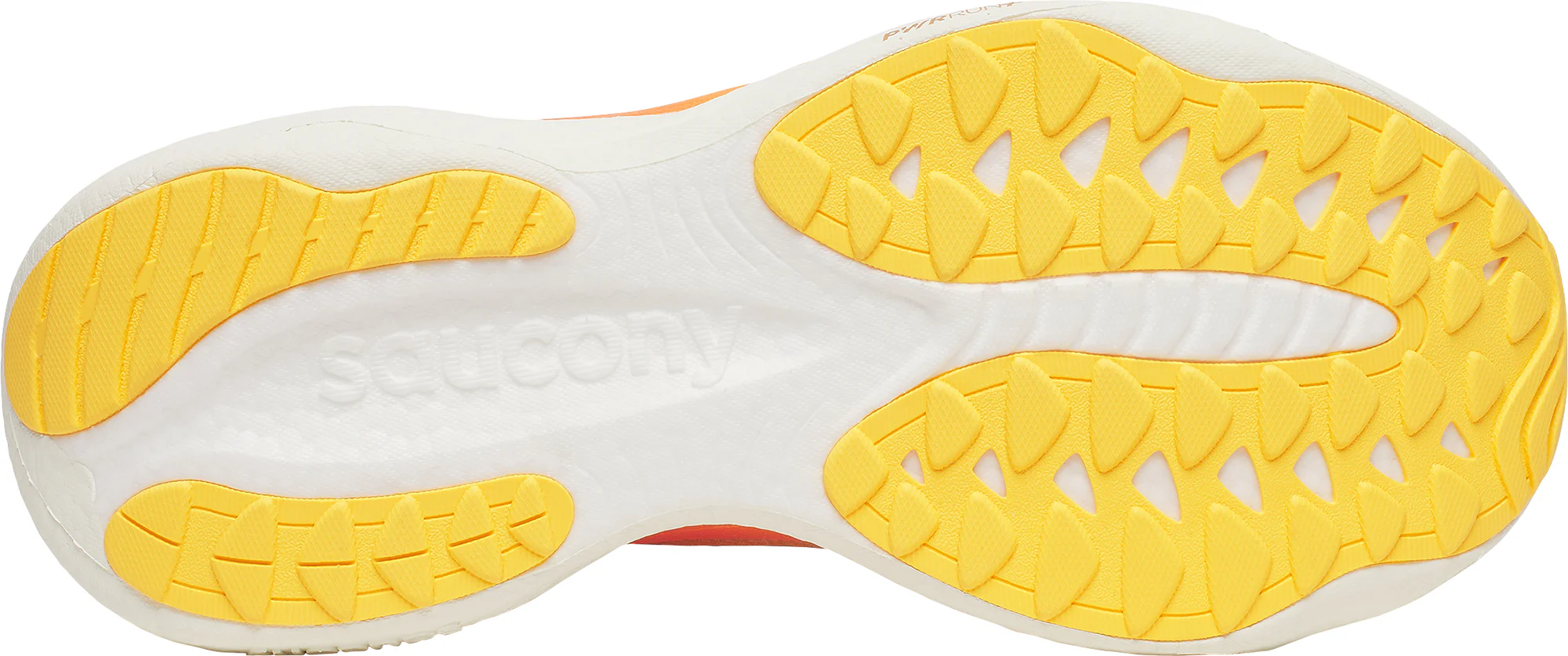Saucony Ride 19 Mens Running Shoes - Yellow - Image 2