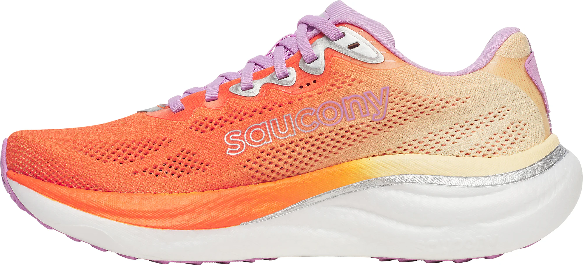 Saucony Ride 19 Womens Running Shoes - Orange - Image 3