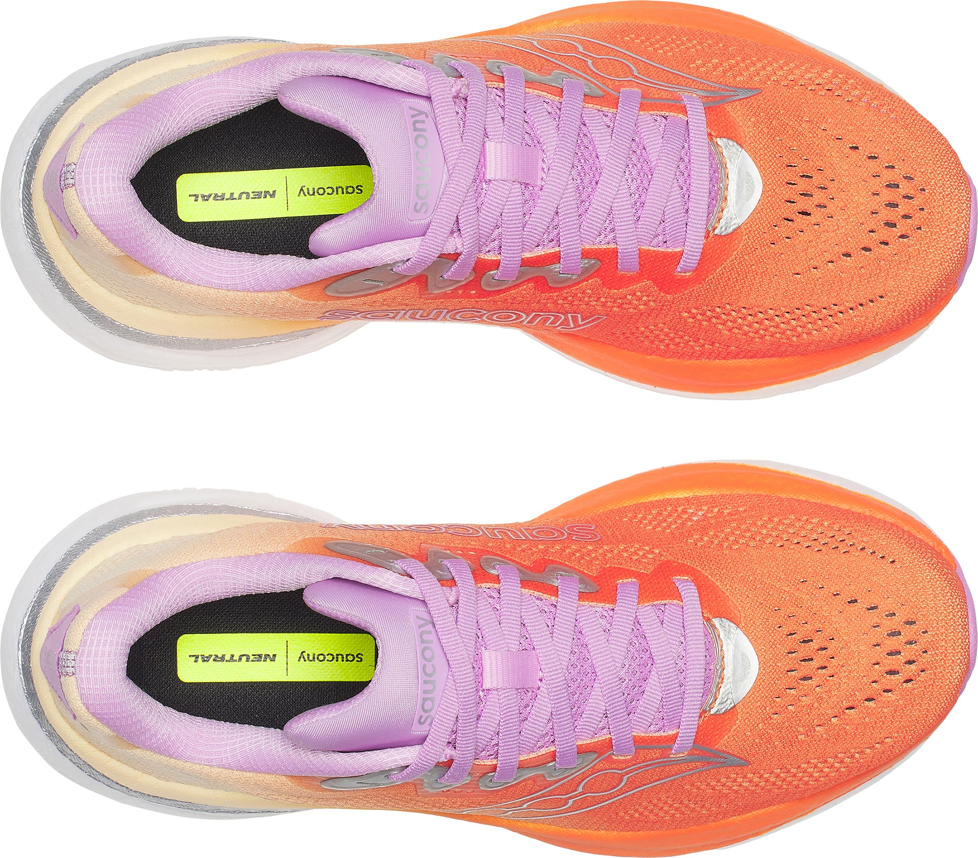 Saucony Ride 19 Womens Running Shoes - Orange - Image 4