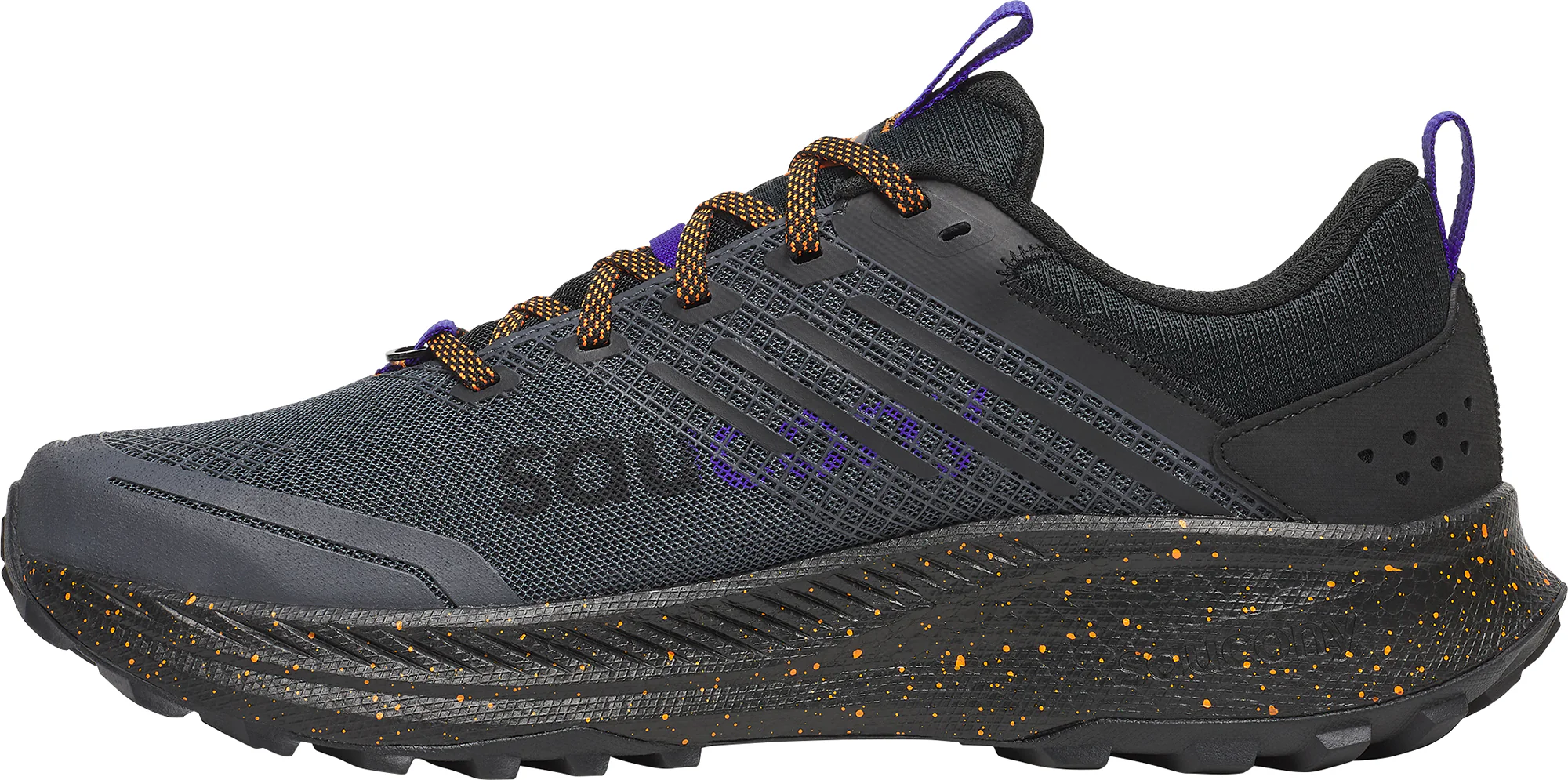 Saucony Ride TR2 Mens Trail Running Shoes - Black - Image 3
