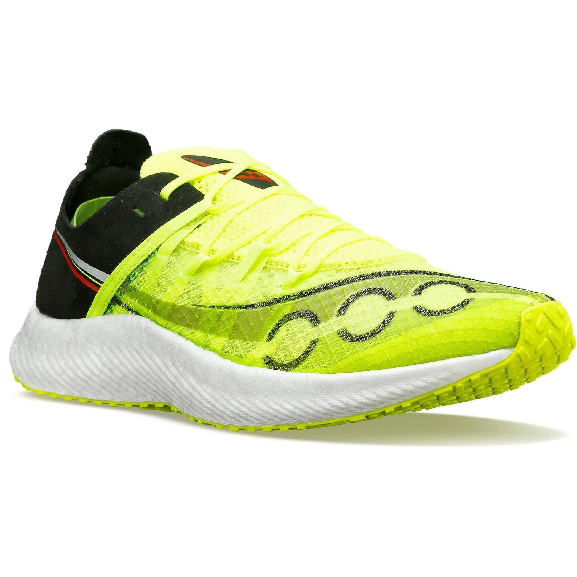 Saucony Sinister Womens Running Shoes - Yellow - Image 5