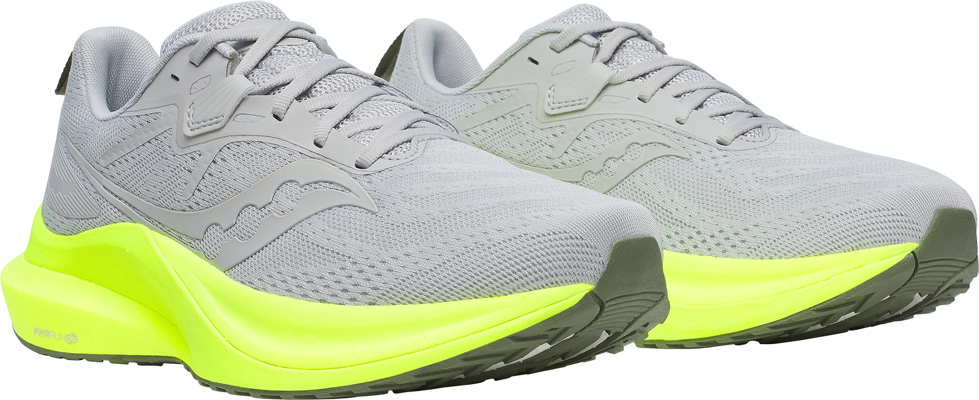 Saucony Tempus 2 Mens Running Shoes - Grey - Image 6