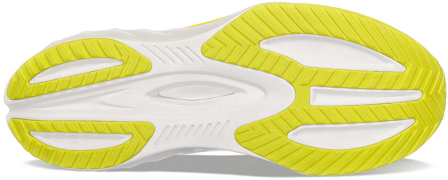 Saucony Tide 2 Mens Running Shoes - White - Image 2