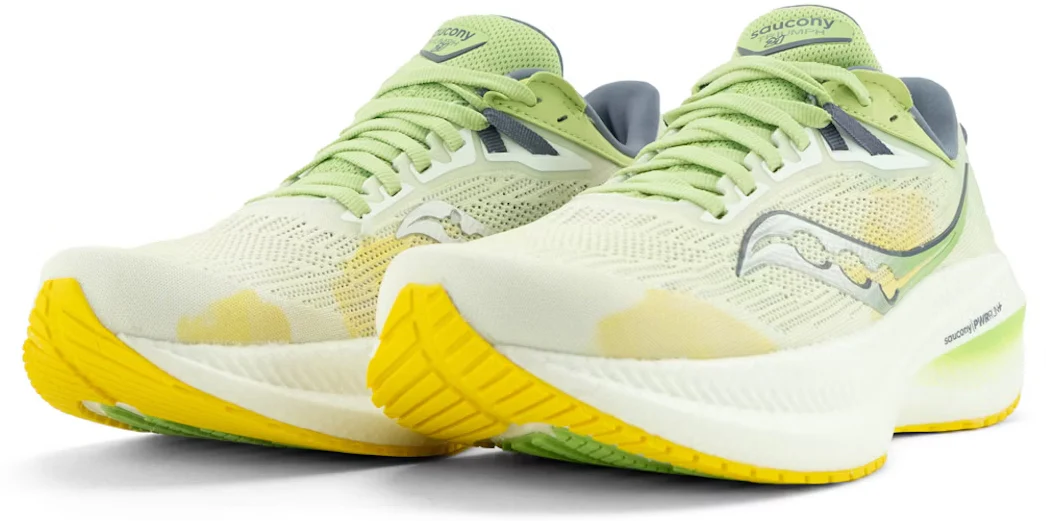 Saucony Triumph 21 Womens Running Shoes - White - Image 5