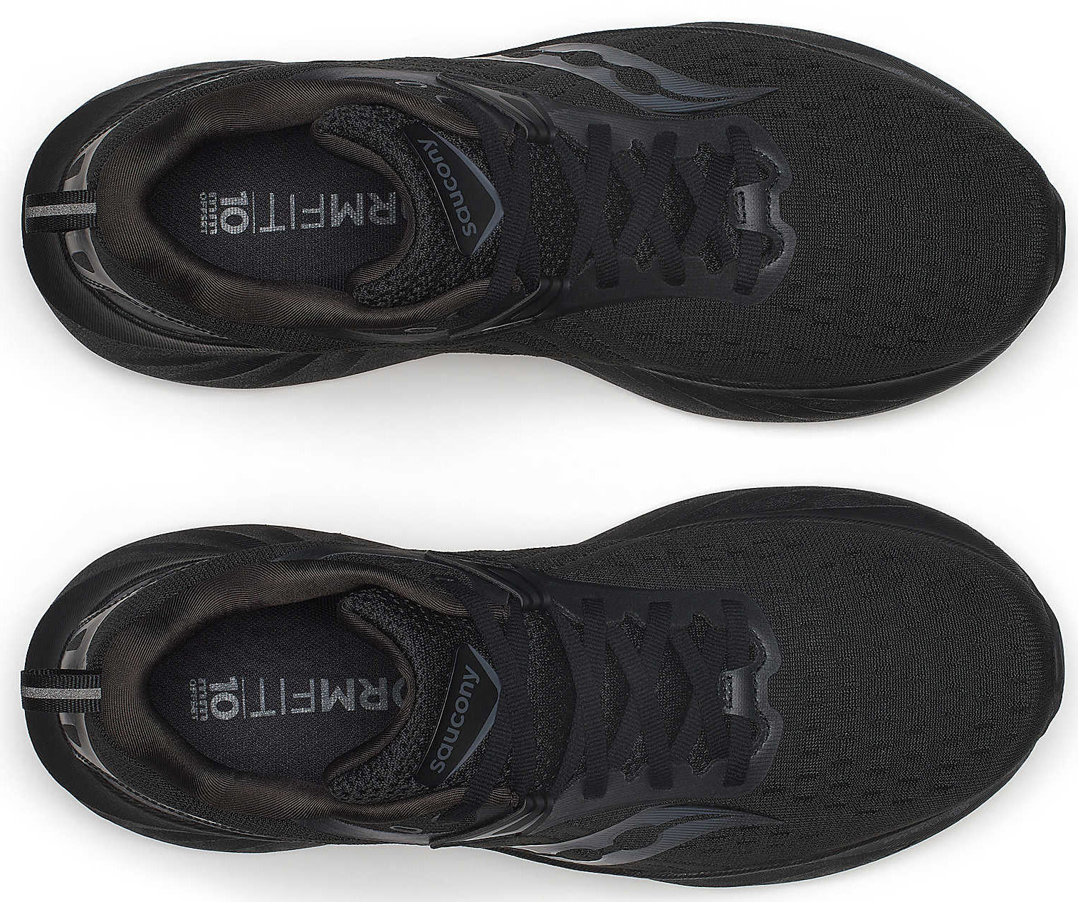 Saucony Triumph 22 Mens Running Shoes - Black - Image 4