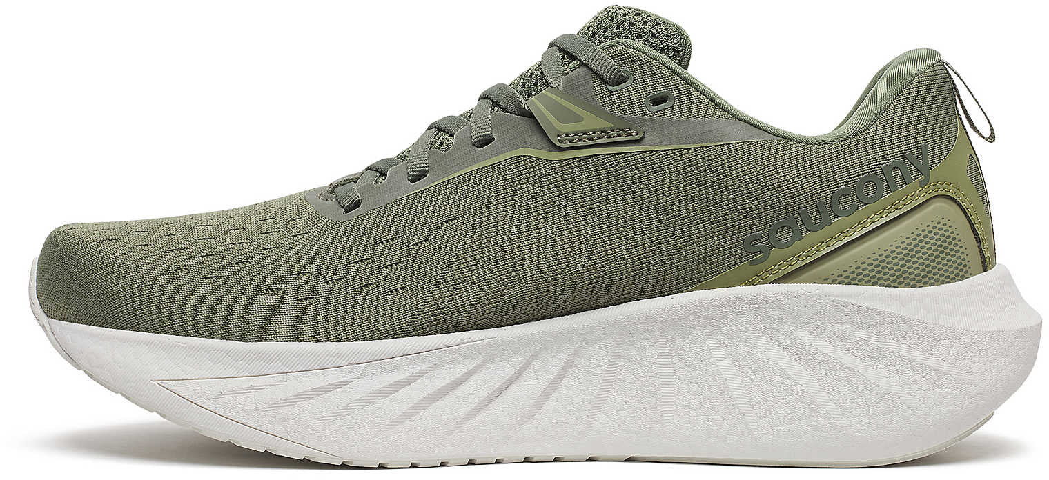 Saucony Triumph 22 Mens Running Shoes - Green - Image 3