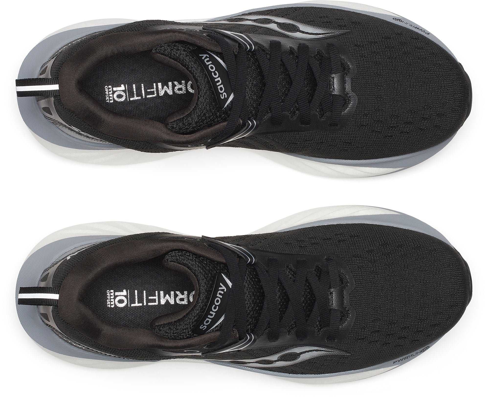Saucony Triumph 22 Womens Running Shoes - Black - Image 4