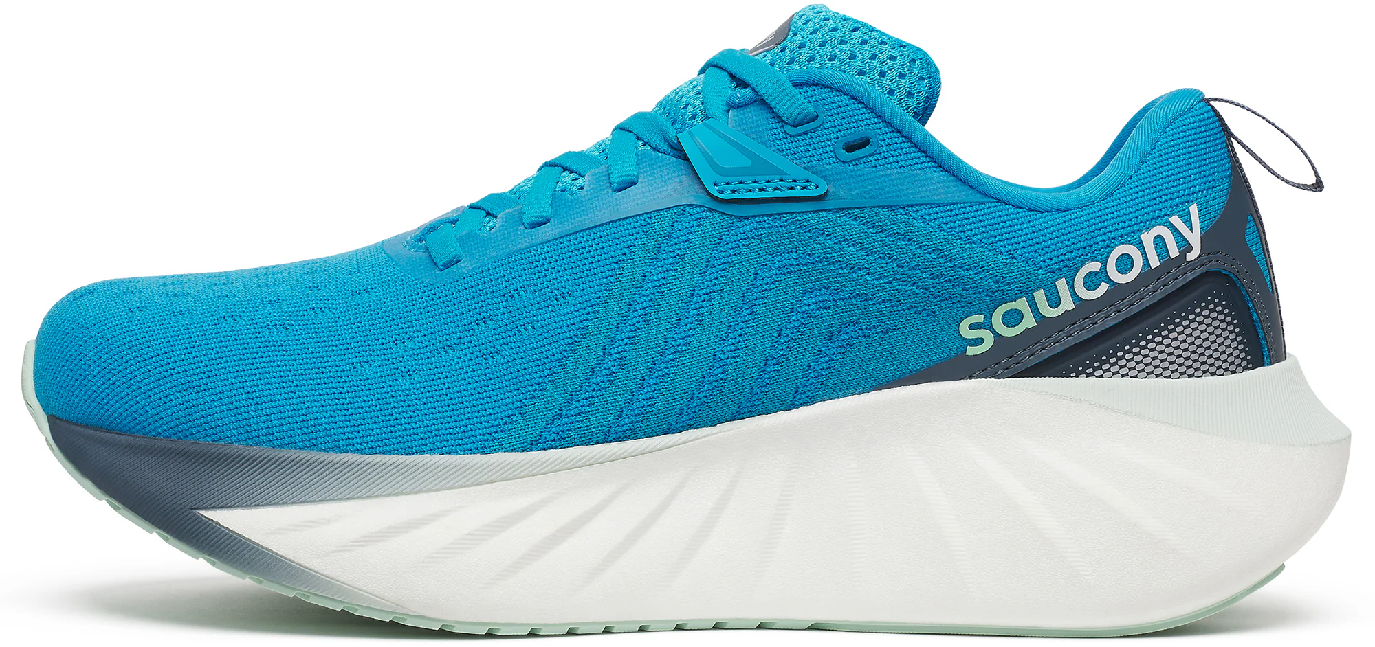 Saucony Triumph 22 Womens Running Shoes - Blue - Image 3