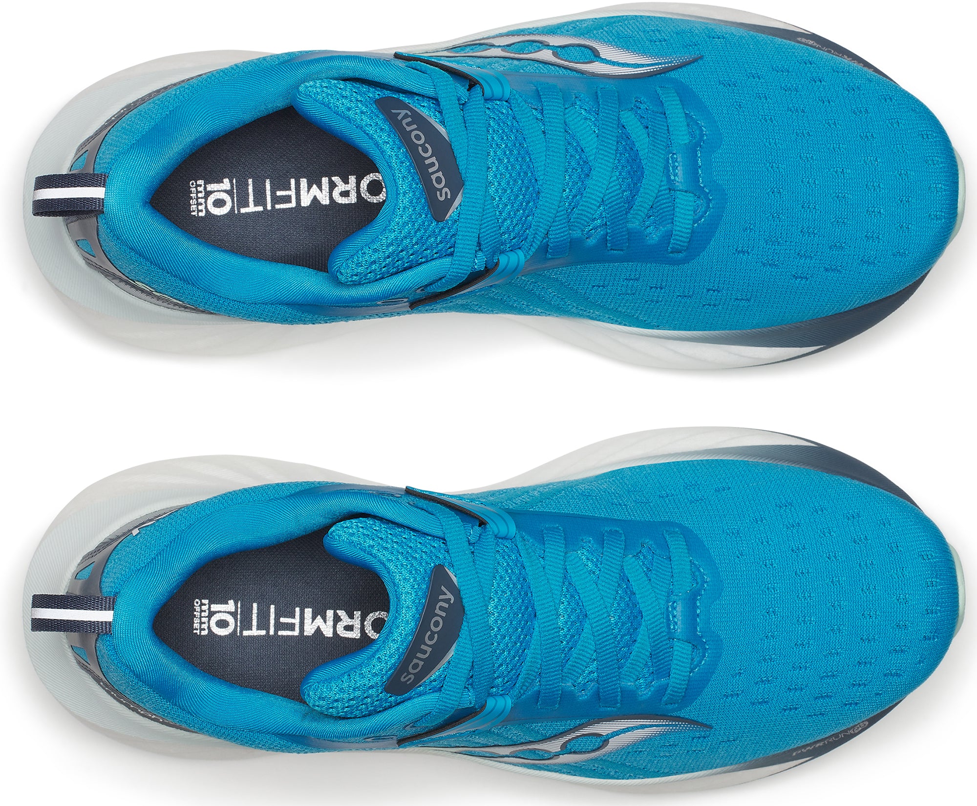 Saucony Triumph 22 Womens Running Shoes - Blue - Image 4