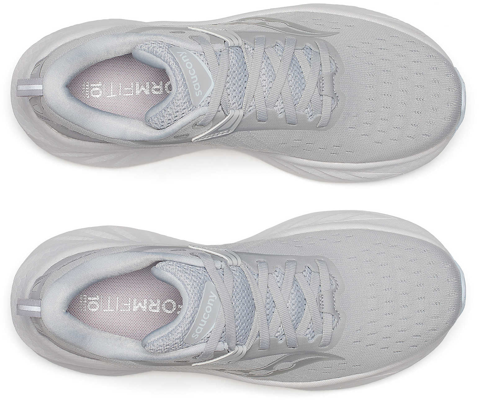 Saucony Triumph 22 Womens Running Shoes - Grey - Image 4