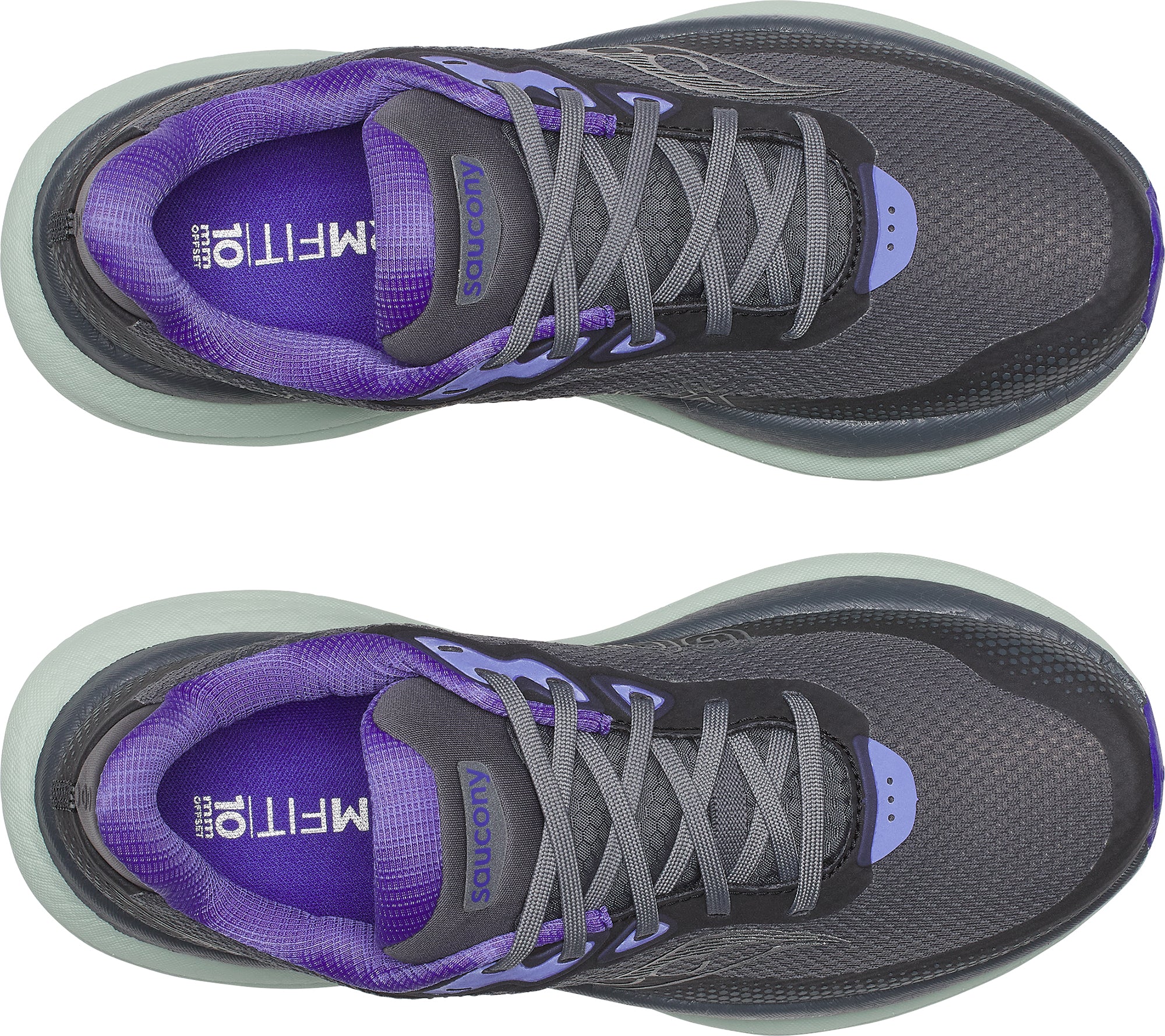 Saucony Triumph 23 GORE-TEX Womens Running Shoes - Grey - Image 4