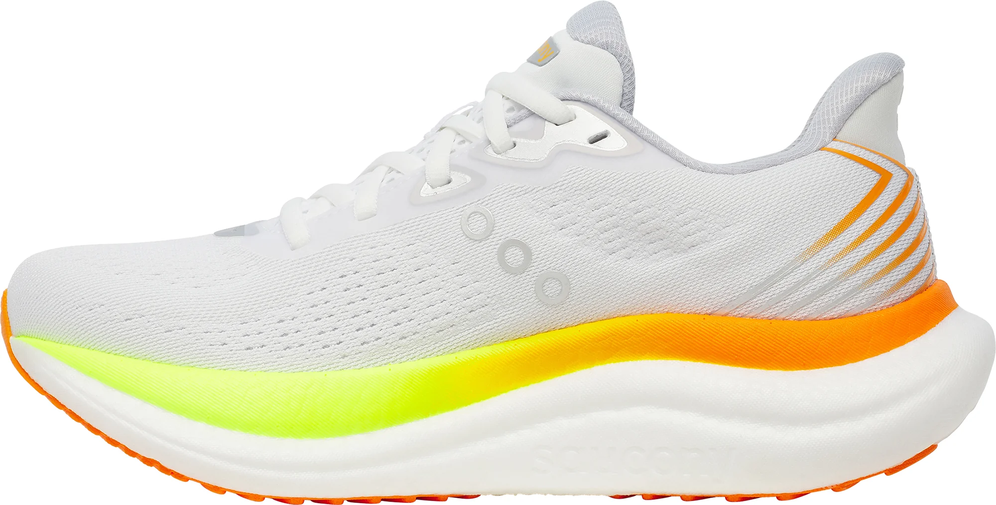 Saucony Triumph 23 Womens Running Shoes - White - Image 3