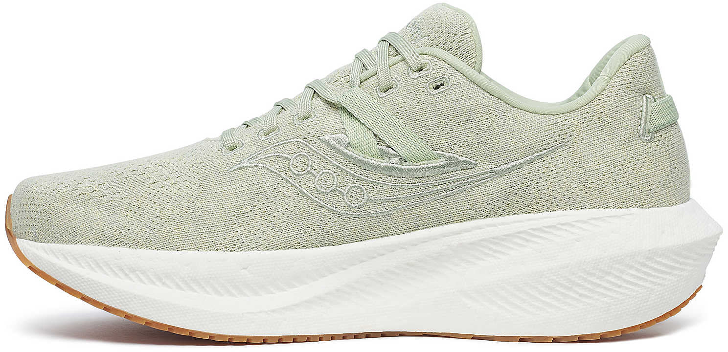 Saucony Triumph RFG Mens Running Shoes - Green - Image 3
