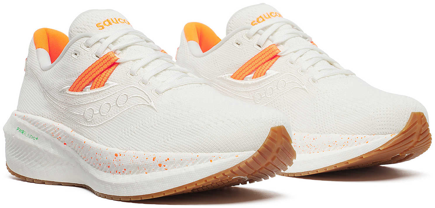 Saucony Triumph RFG Womens Running Shoes - White - Image 6
