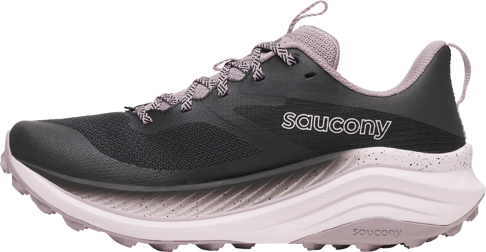 Saucony Xodus Ultra 3 Womens Trail Running Shoes - Black - Image 3