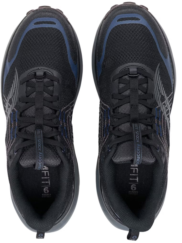 Saucony Xodus Ultra 4 Mens Trail Running Shoes - Black - Image 3