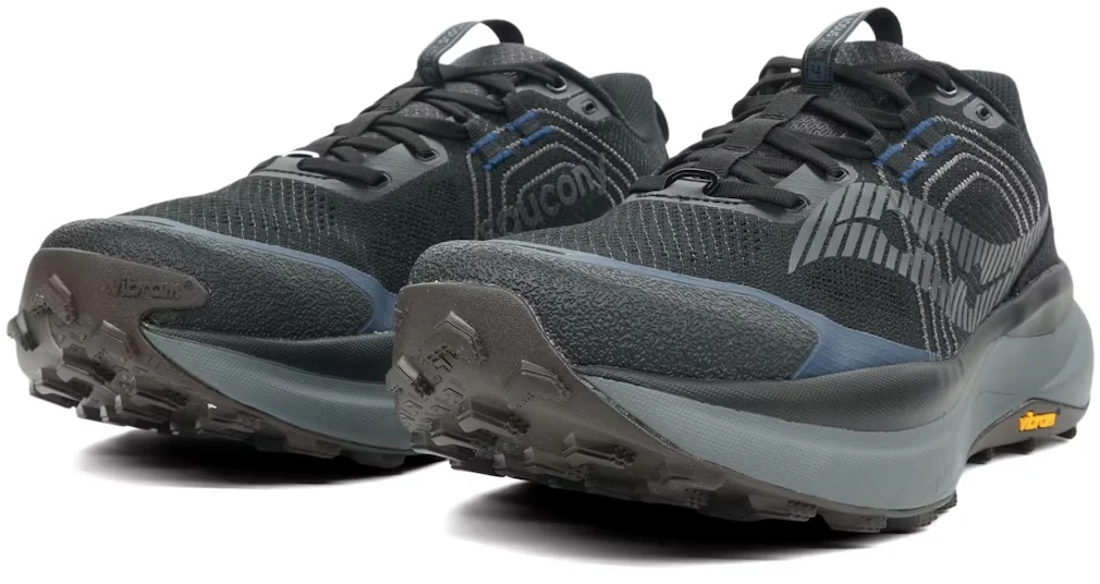 Saucony Xodus Ultra 4 Mens Trail Running Shoes - Black - Image 5