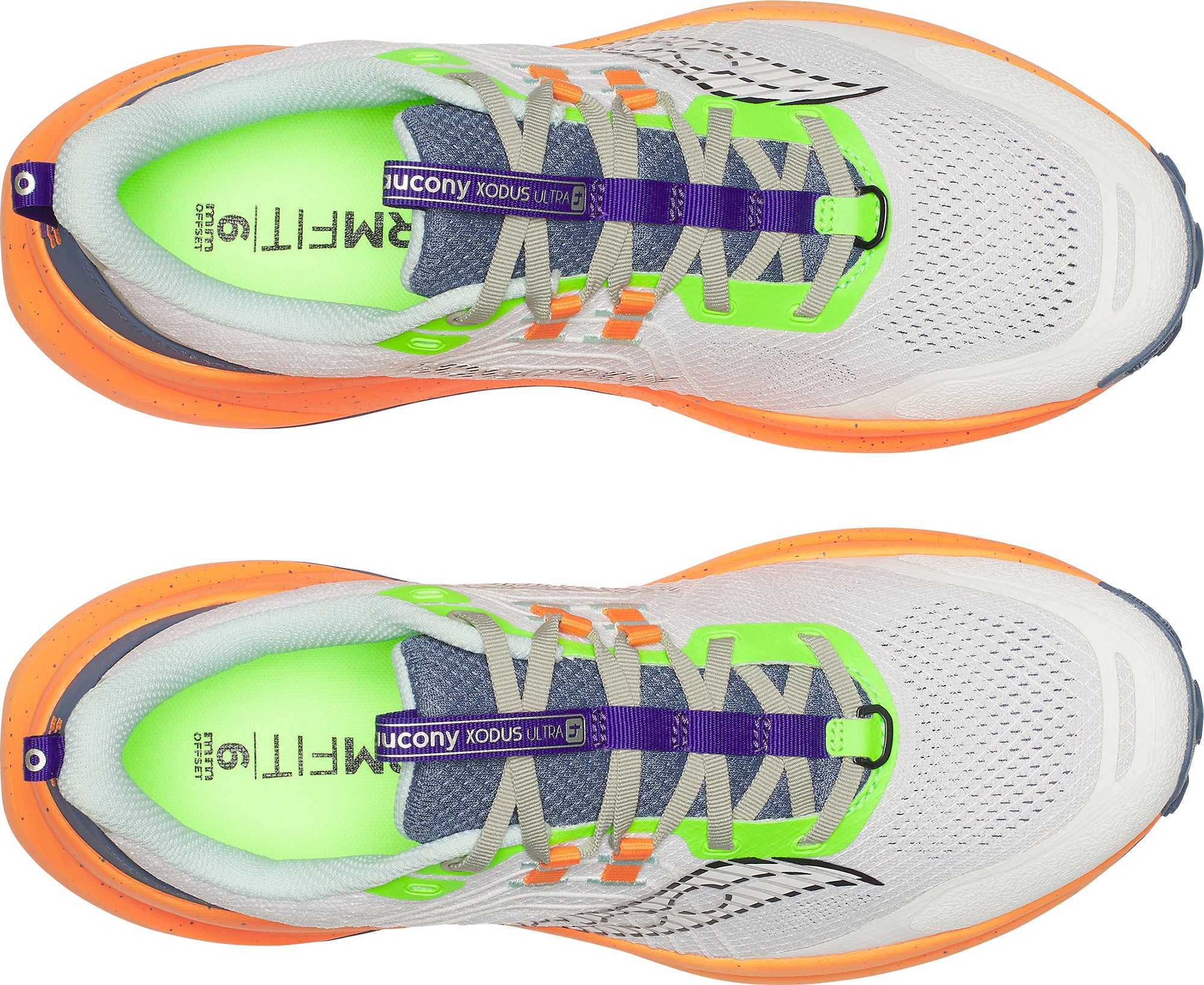 Saucony Xodus Ultra 4 Mens Trail Running Shoes - White - Image 4