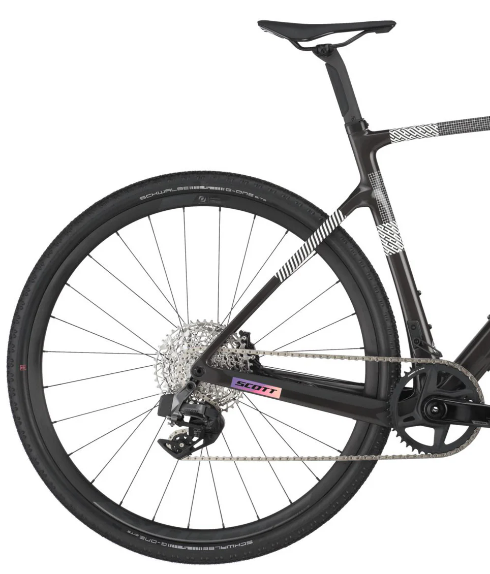 Scott Addict Gravel 30 Carbon Gravel Bike 2025 - Carbon Black - Image 2
