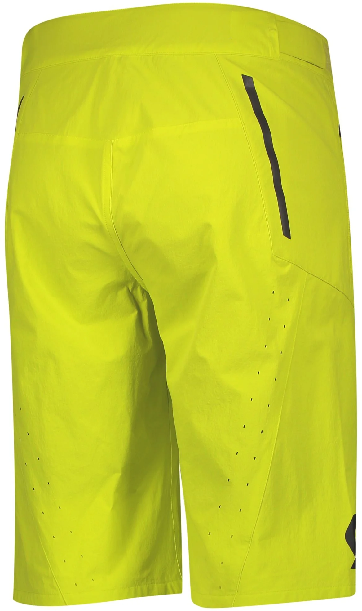 Scott Endurance Loose Fit Padded Mens Cycling Shorts - Yellow - Image 2