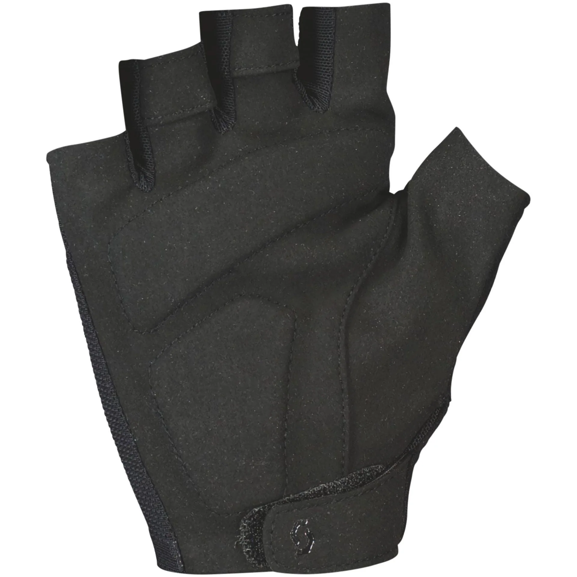 Scott Essential Gel Fingerless Cycling Gloves - Black - Image 2
