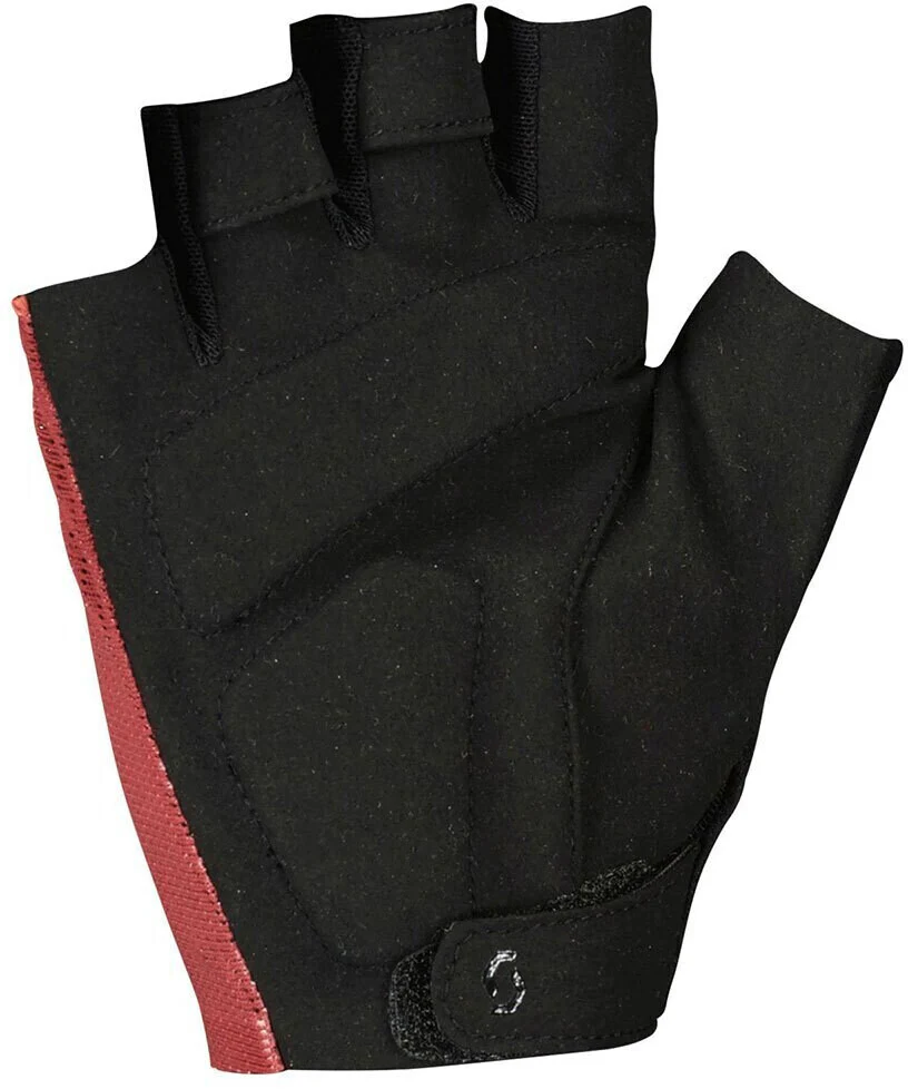 Scott Essential Gel Fingerless Cycling Gloves - Red - Image 2