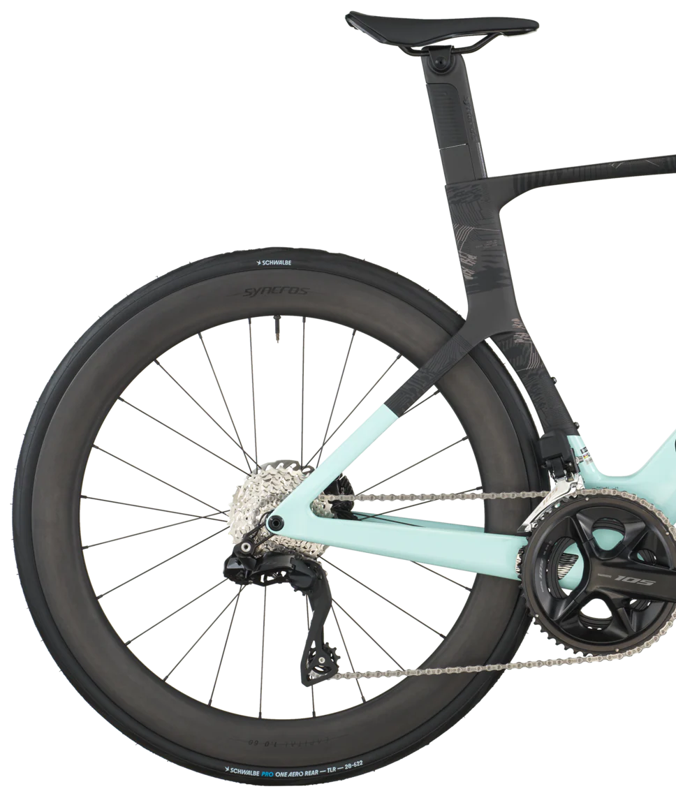 Scott Foil RC 20 Carbon Road Bike 2026 - Gelato Blue - Image 2