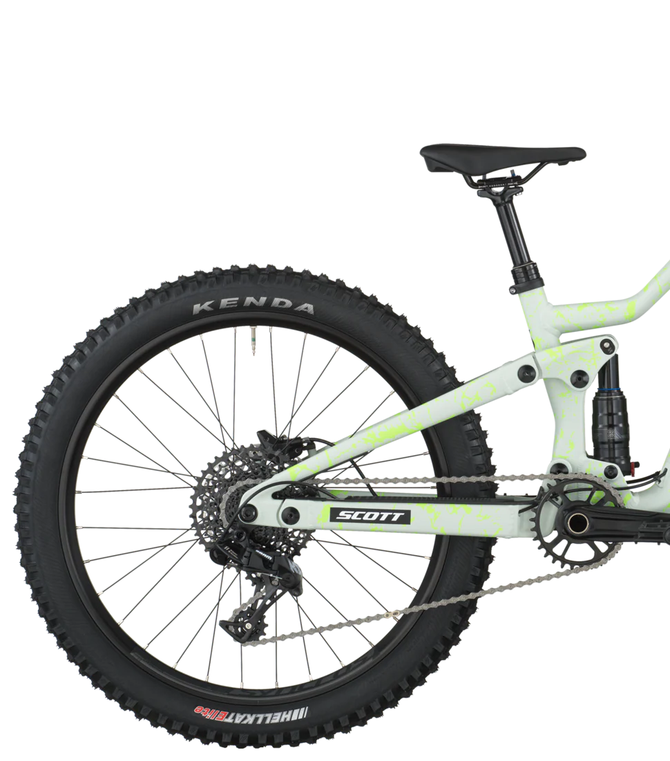 Scott Ransom 400 Kids Full Suspension Mountain Bike 2026 - Beryl Green - Image 2