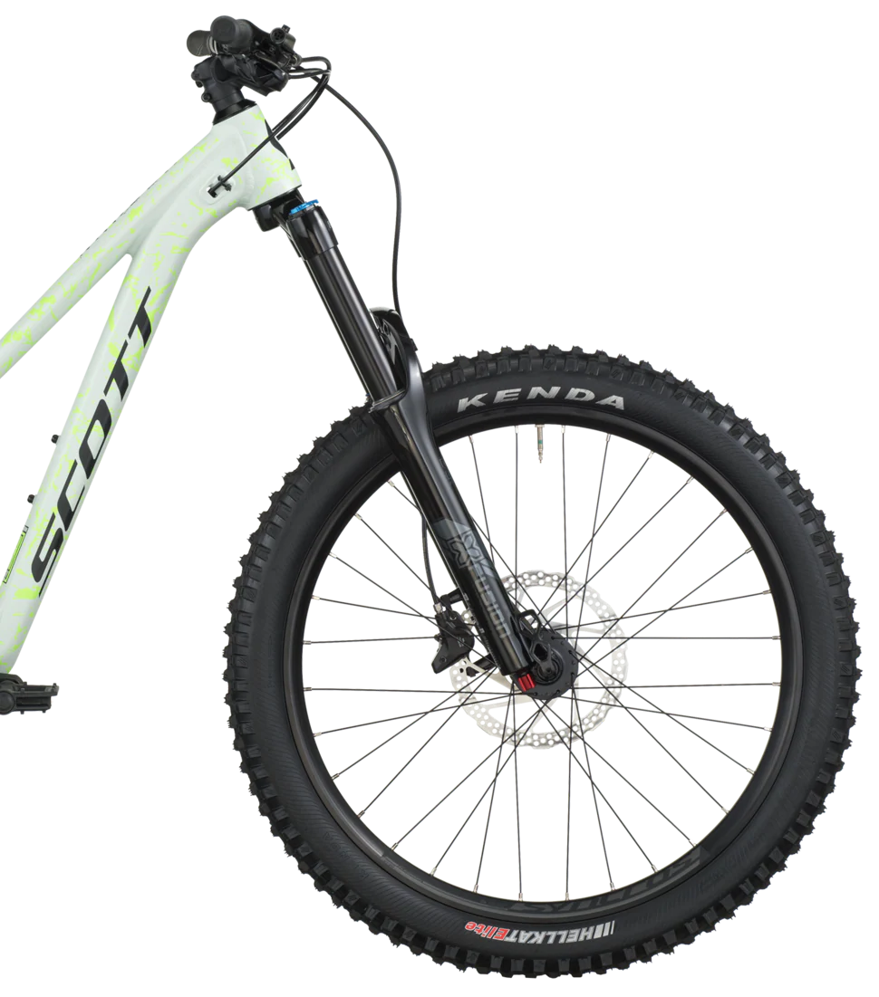 Scott Ransom 400 Kids Full Suspension Mountain Bike 2026 - Beryl Green - Image 3