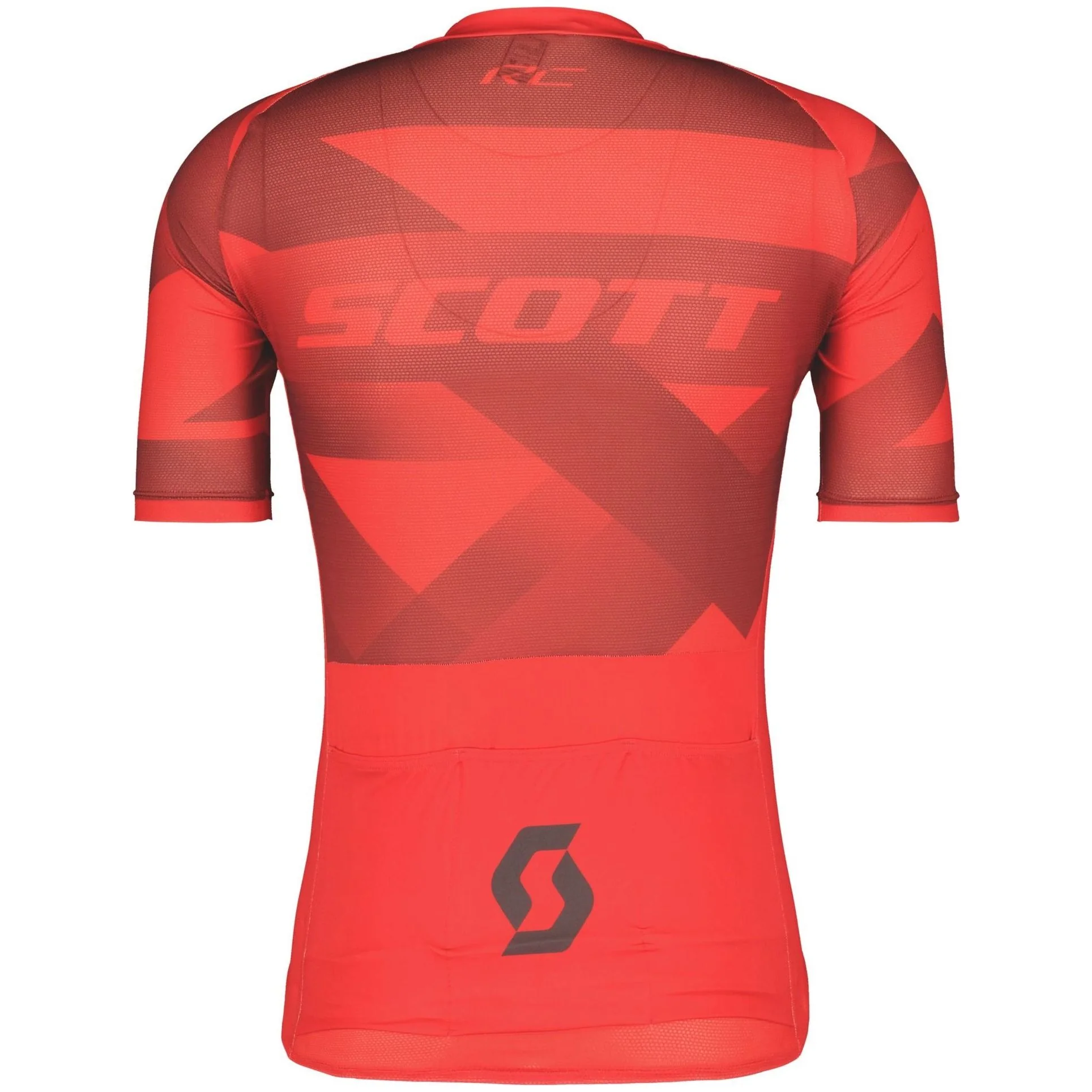 Scott RC Premium Climber Short Sleeve Mens Cycling Jersey - Red - Image 2