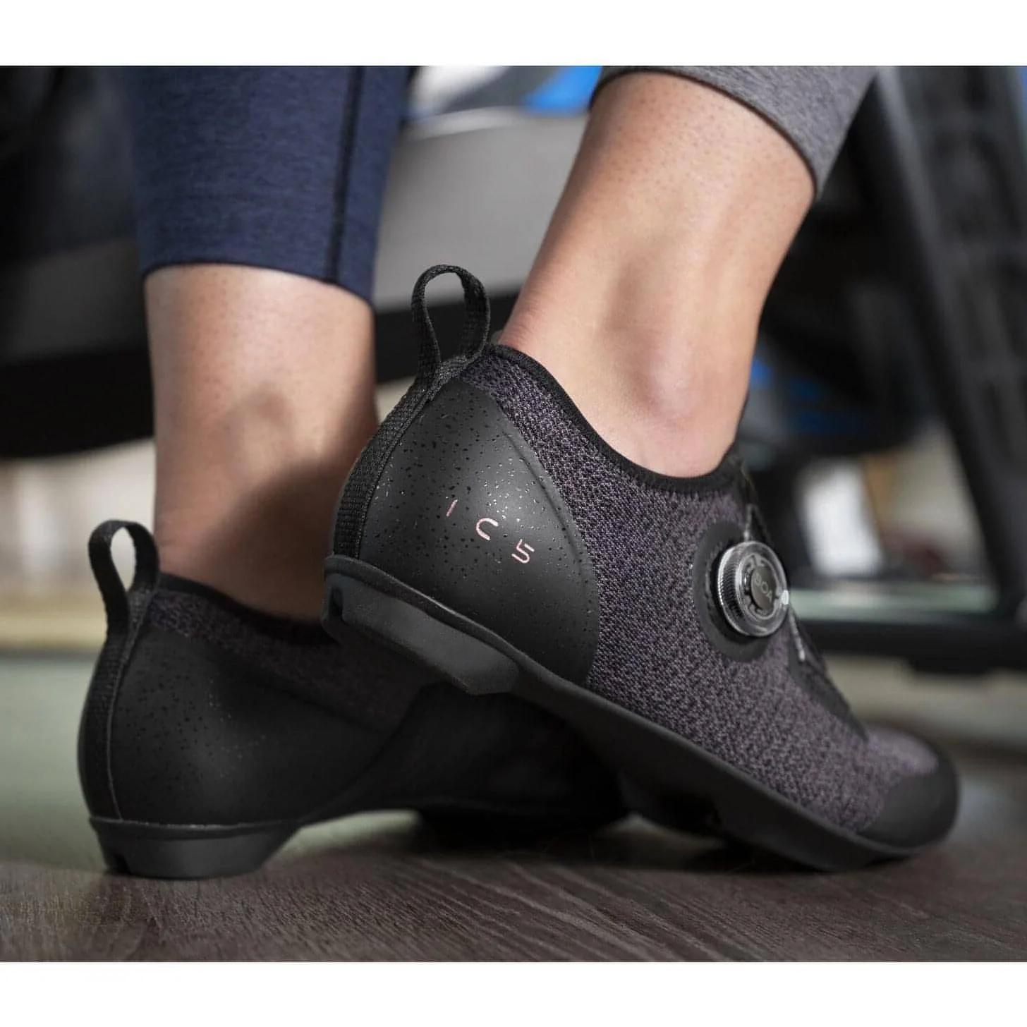Shimano IC501 Indoor / Spinning Unisex Cycling Shoes - Black - Image 7