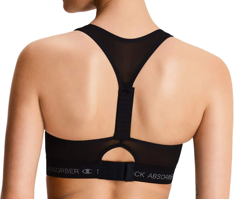 Shock Absorber Infinity Power Womens Sports Bra - Black - Image 2