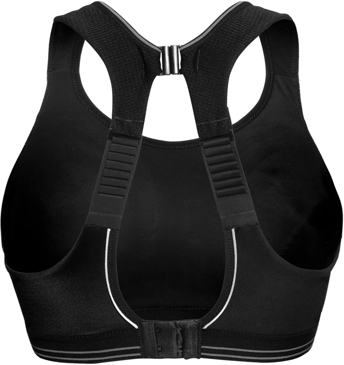 Shock Absorber Ultimate Run Womens Sports Bra - Black - Image 4