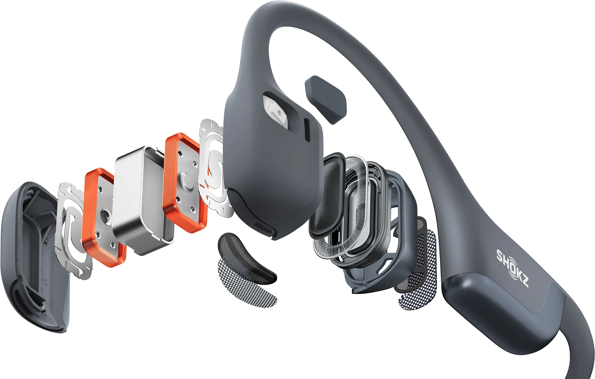 Shokz OpenRun Pro 2 Wireless Bone Conduction Running Headphones - Black - Image 5
