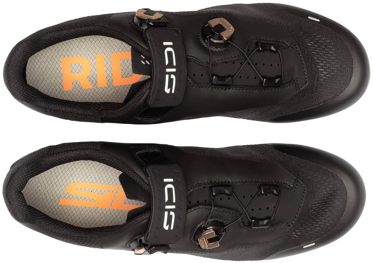 Sidi Genius X Vapo Road Cycling Shoes - Black - Image 4
