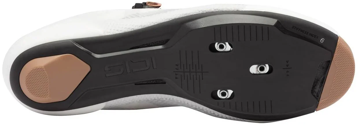 Sidi Genius X Vapo Road Cycling Shoes - White - Image 2