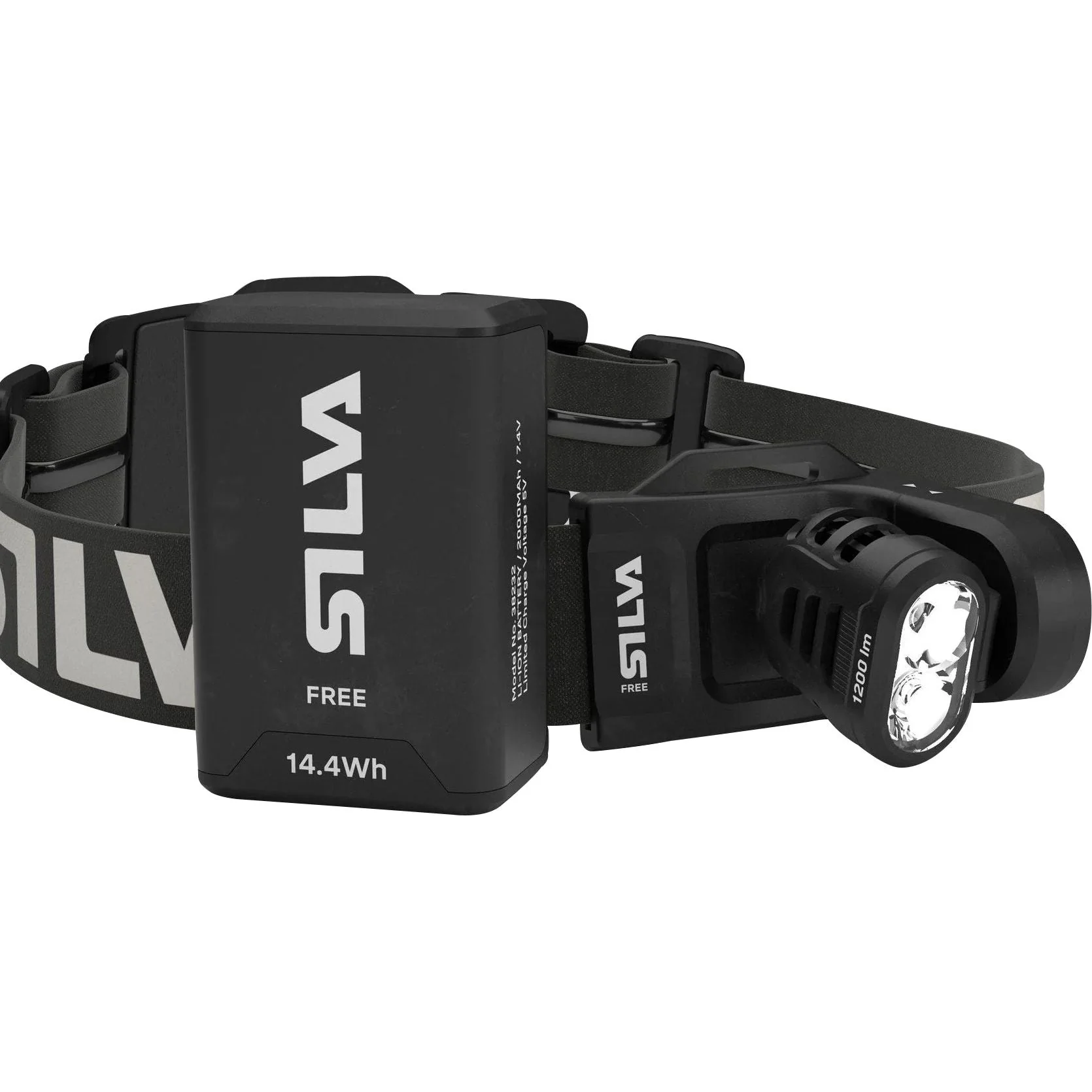 Silva Free 1200 XS Head Torch - Black - Image 3