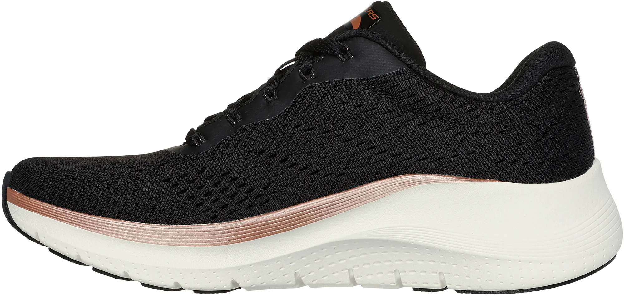 Skechers Arch Fit 2.0 Glow The Distance Womens Shoes - Black - Image 4