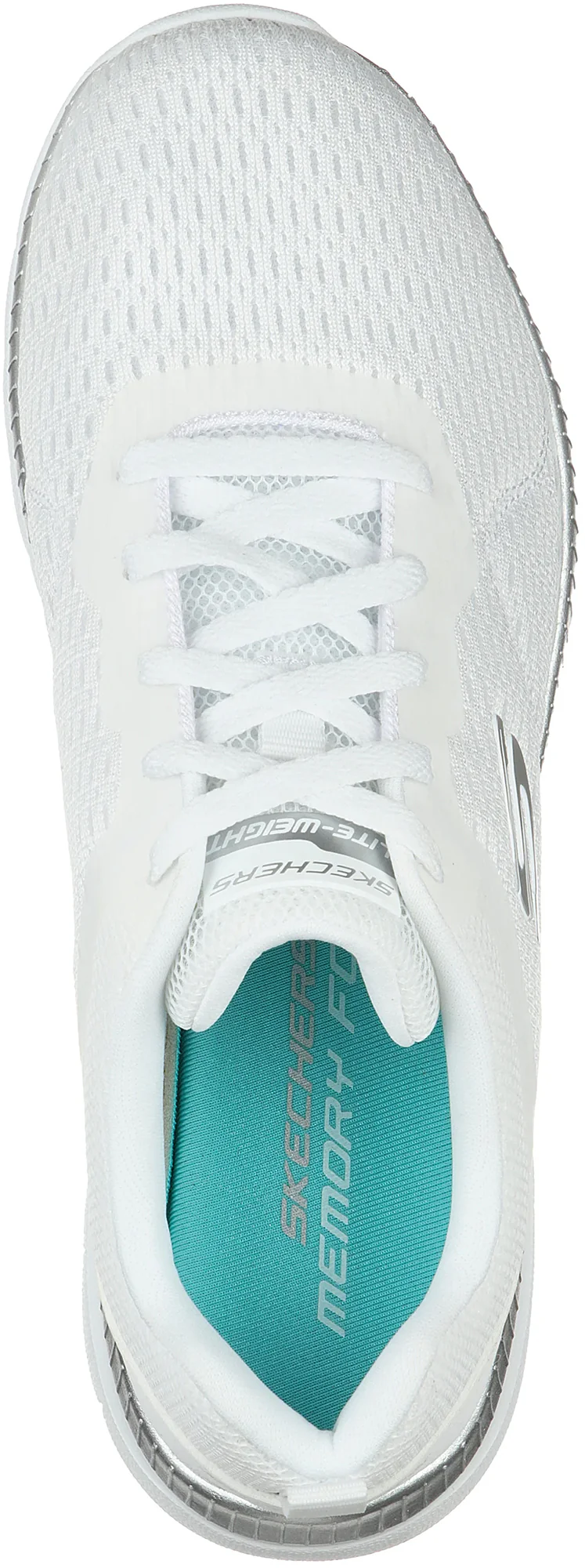 Skechers Bountiful Womens Training Shoes - White - Image 4