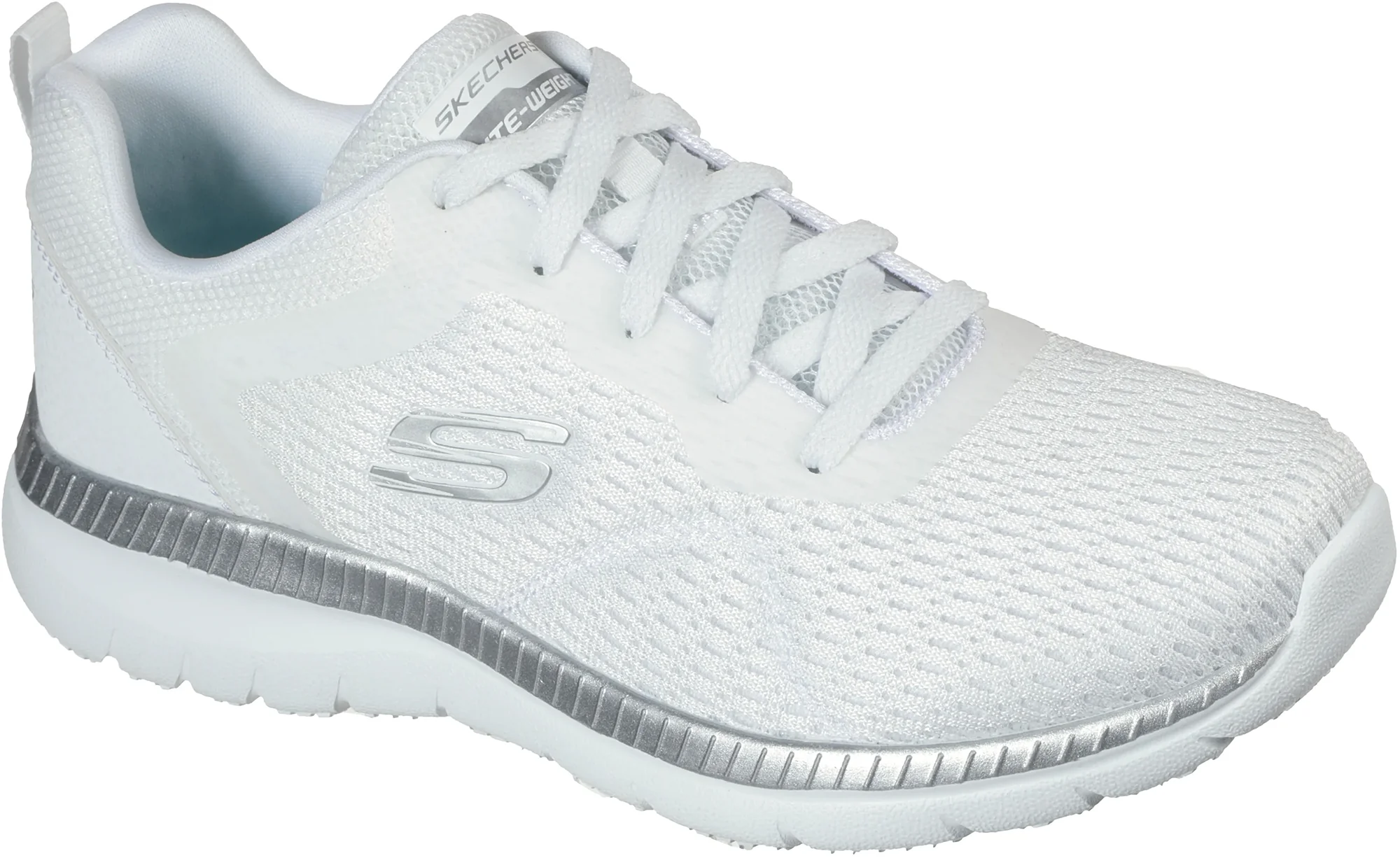 Skechers Bountiful Womens Training Shoes - White - Image 5