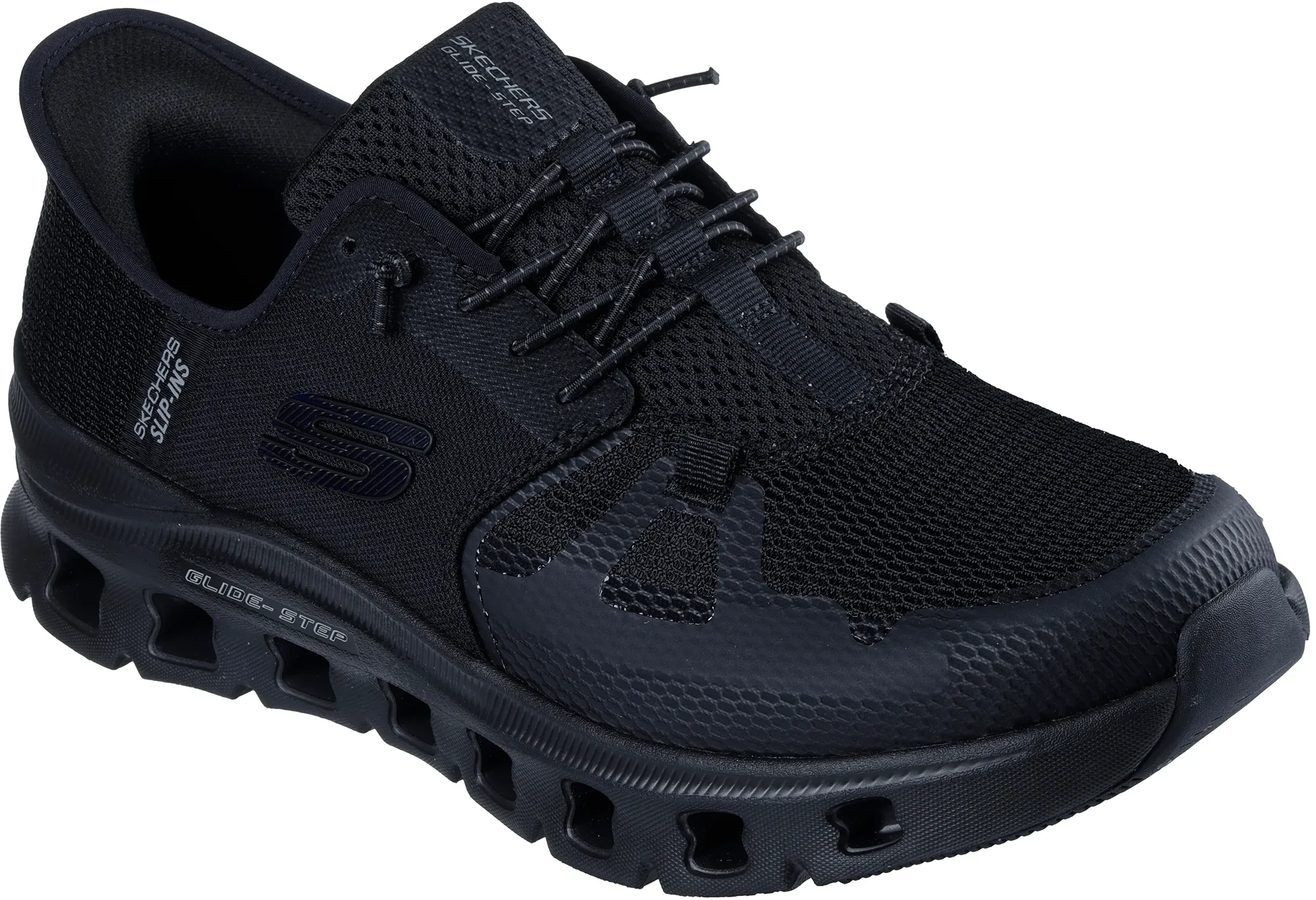 Skechers Glide-Step Pro Mens Walking Shoes - Black - Image 5