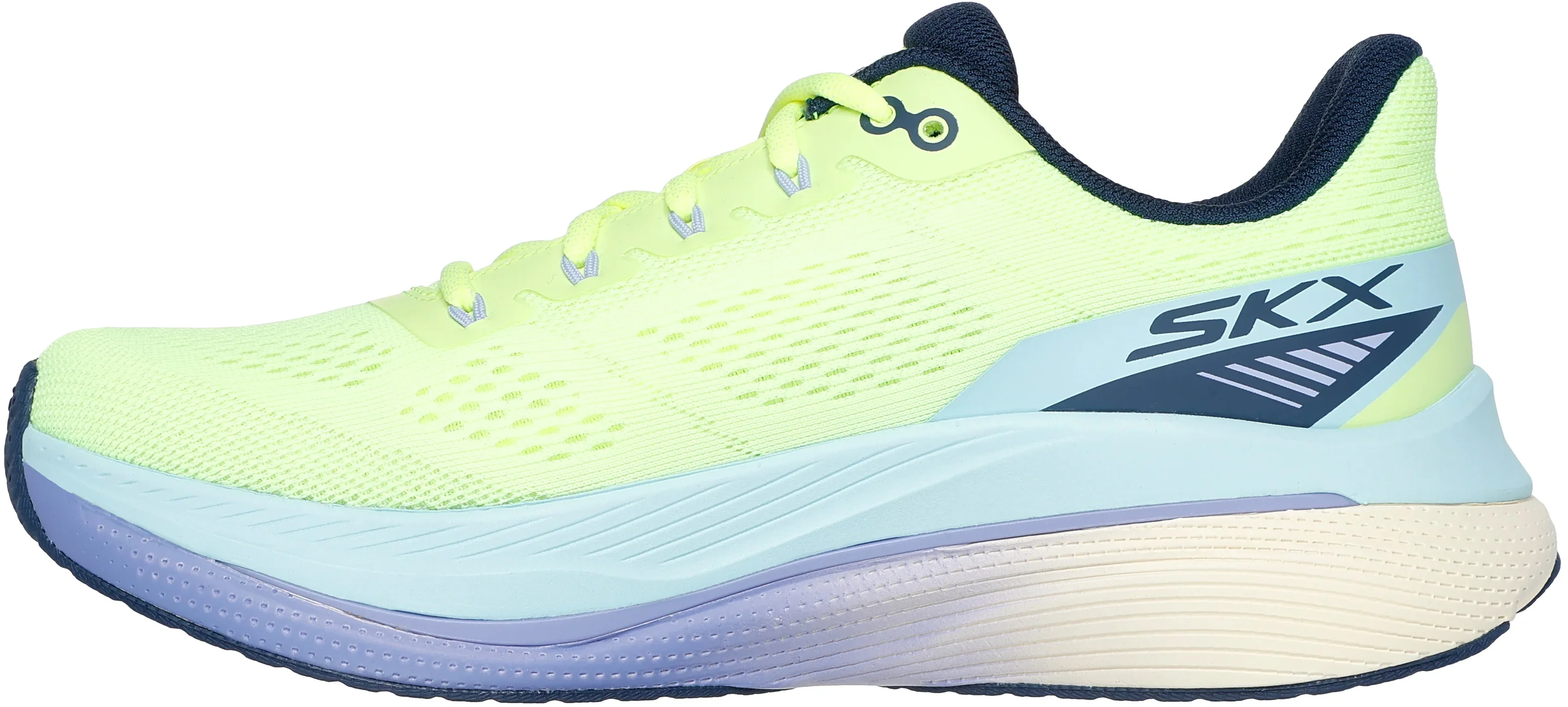 Skechers Max Cushioning Propulsion Womens Running Shoes - Yellow - Image 3