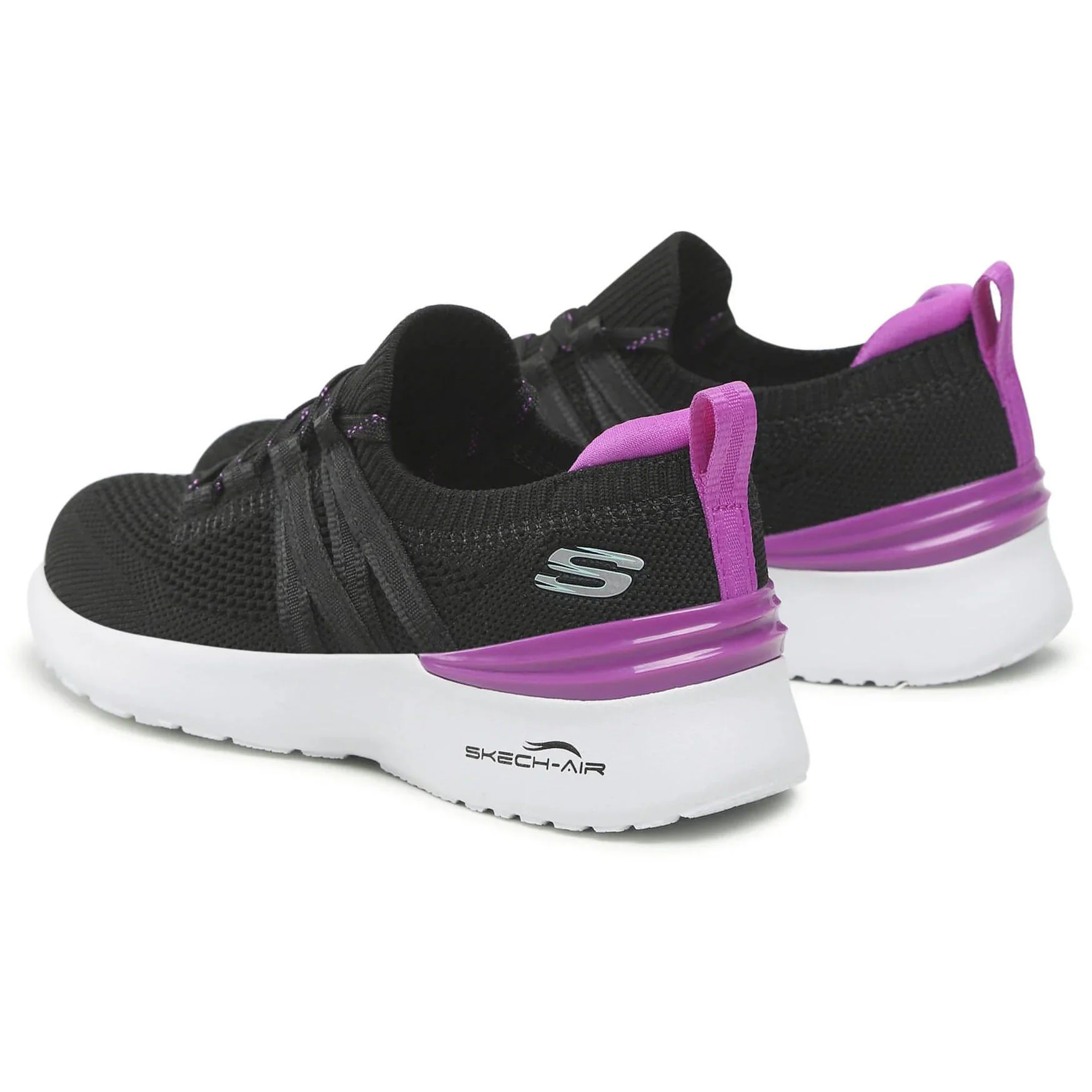 Skechers Skech-Air Dynamight Bright Cheer Womens Training Shoes - Black - Image 4