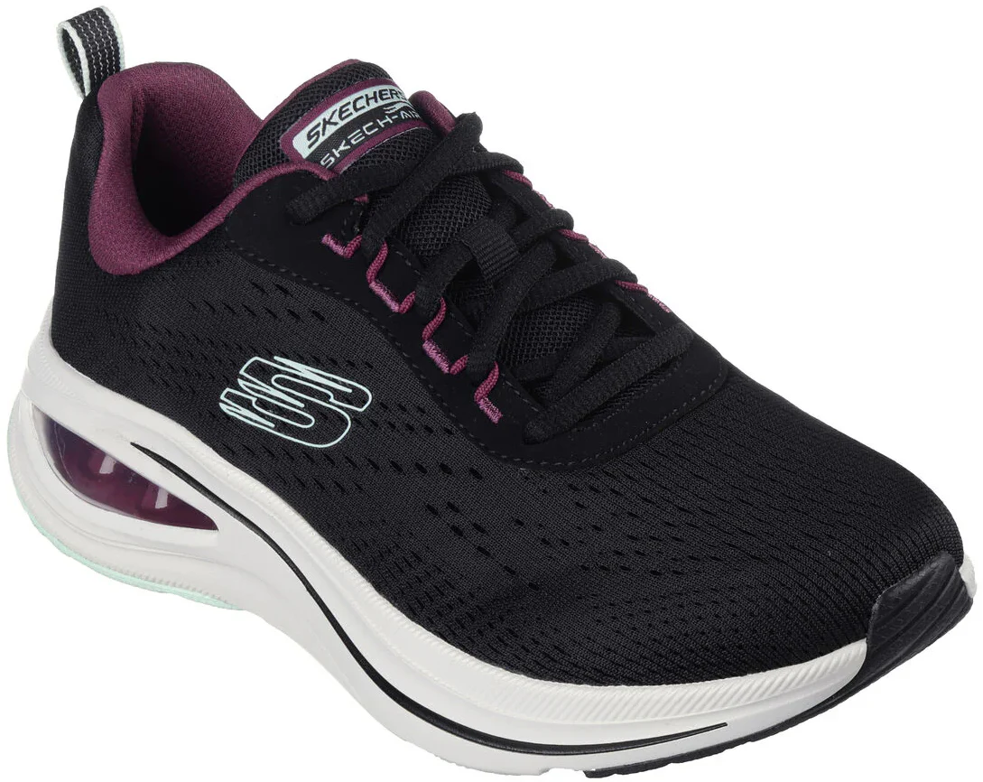 Skechers Skech-Air Meta Womens Trainers - Black - Image 5