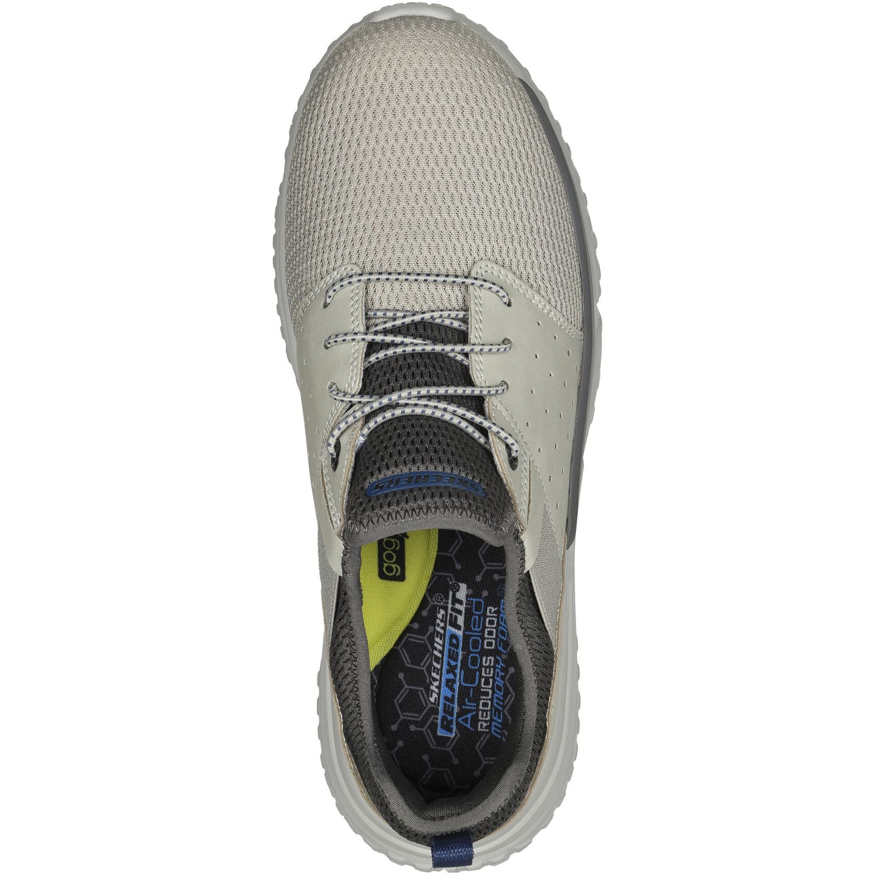 Skechers Solvano Caspian Mens Shoes - Grey - Image 4