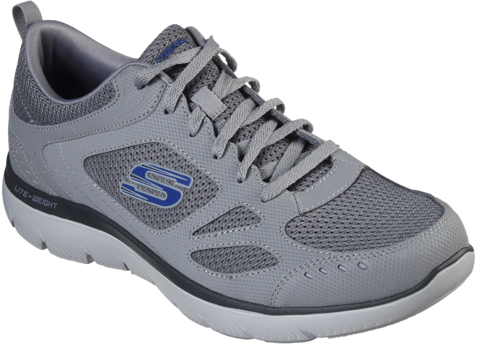 Skechers Summits South Rim Mens Training Shoes - Grey - Image 5