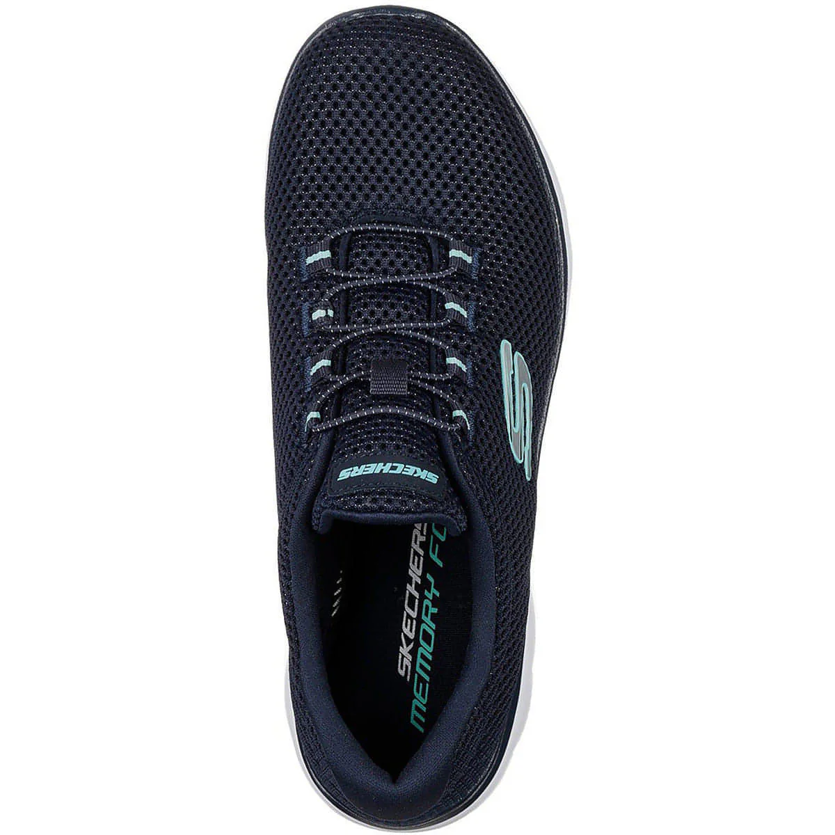 Skechers Summits Womens Training Shoes - Navy - Image 4