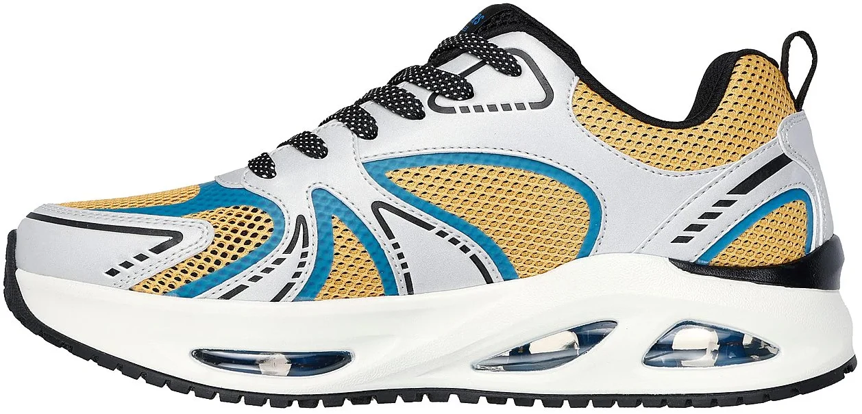 Skechers Uno Ego Aurair Mens Trainers - White - Image 3