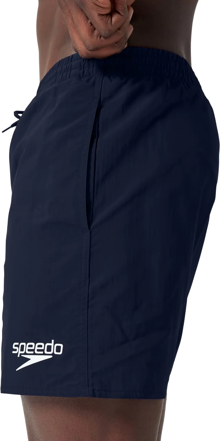 Speedo Essentials 16 Inch Mens Swim Shorts - Blue - Image 3